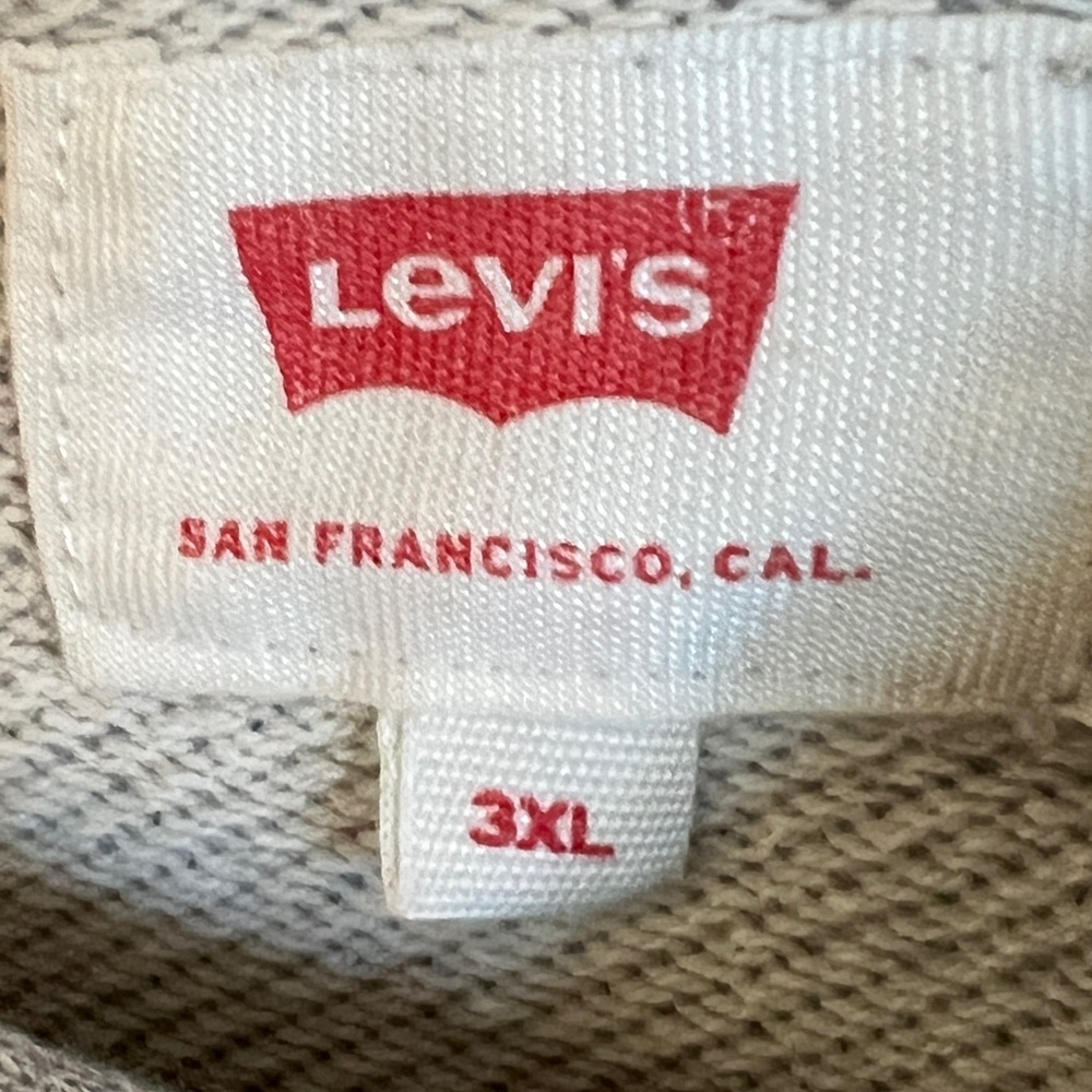 Levi's Gray Hoodie for Men - Picture 2 of 6